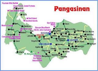 pangasinan map google|Pangasinan Detailed Maps .